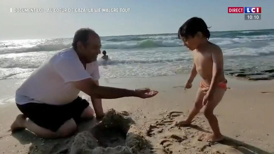 Au cœur de Gaza, la vie malgré tout - LCI - octobre 2024